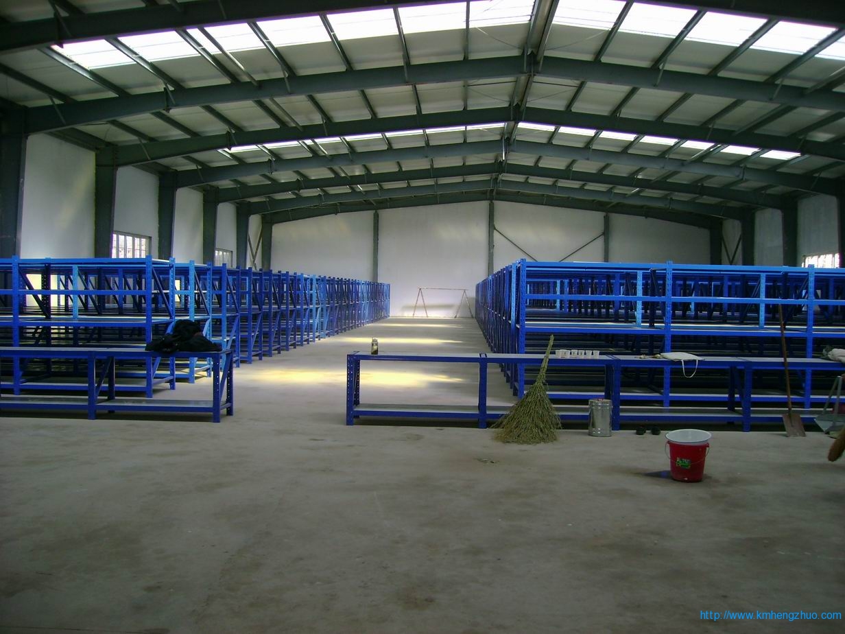 HZ-370型中型仓库货架应用案例