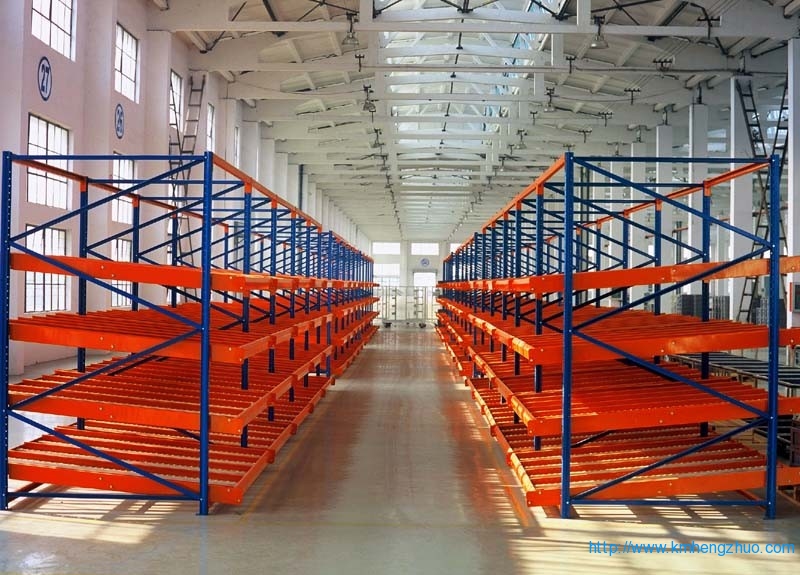 HZ-488型流利式货架应用案例 HZ-488型流利式货架应用案例