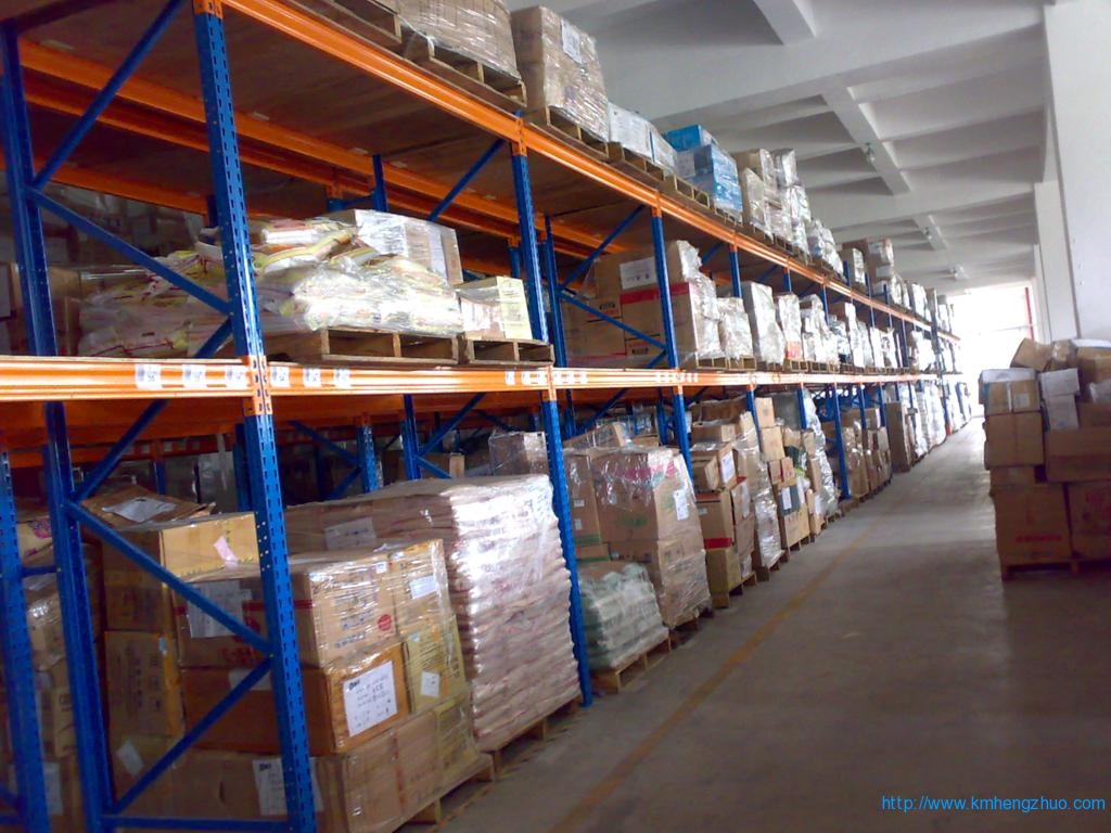 HZ-790型横梁式货架    重型高层仓库货架应用案例