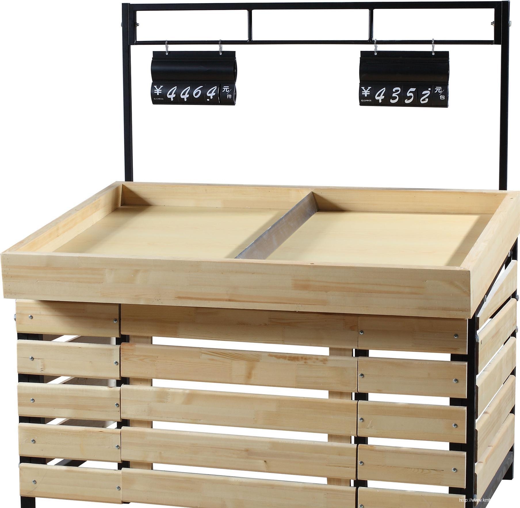 HZ-s04钢木蔬果架应用案例