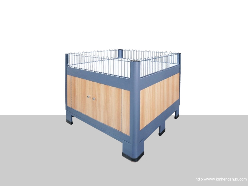 转印木纹促销台